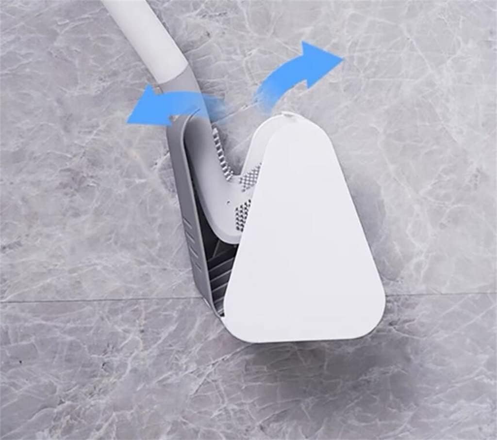 Silicone Wall-Mounted Golf Toilet Brush Long-Handled Cleaning Without Dead Ends Bathroom WC Tool Accessories