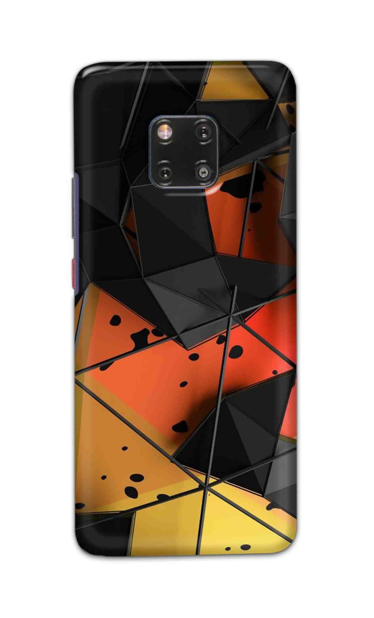 NDCOM for Huawei Mate 20 Pro Back Cover Abstract Slim Fit Printed Hard Case