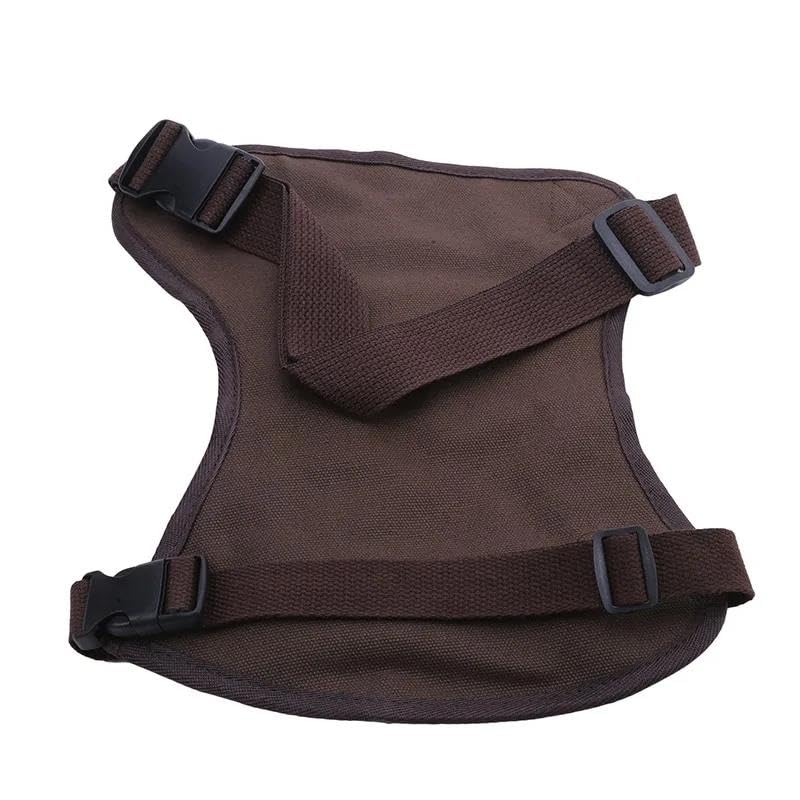 Bolsa Pierna Moto, Pernera Moto Riñonera multifunción de algodón for Deportes al Aire Libre, Bolsa Lona for la Pierna, cinturón for Dinero, 1 Unidad(Brown)