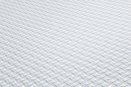Papier peint intissé à peindre blanc Profhome structuré de qualité supérieure