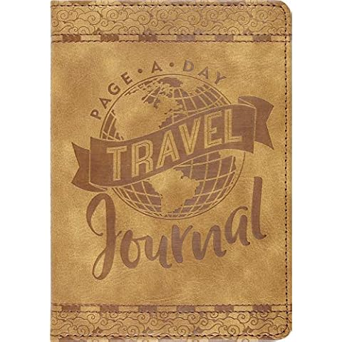 Page-A-Day Artisan Travel Journal (Diary, Vegan Leather Notebook) Cover