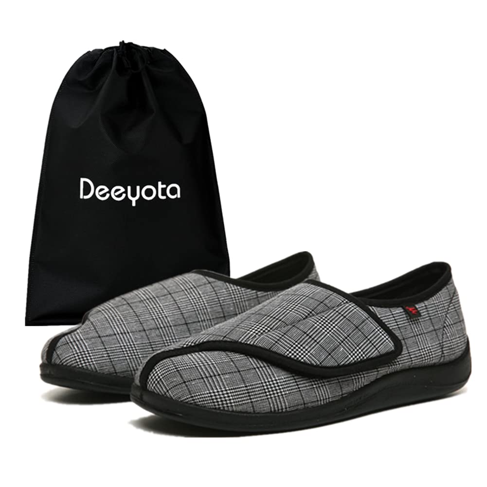 DEEYOTA] 介護用シューズ 軽量 リハビリシューズ スリッポン