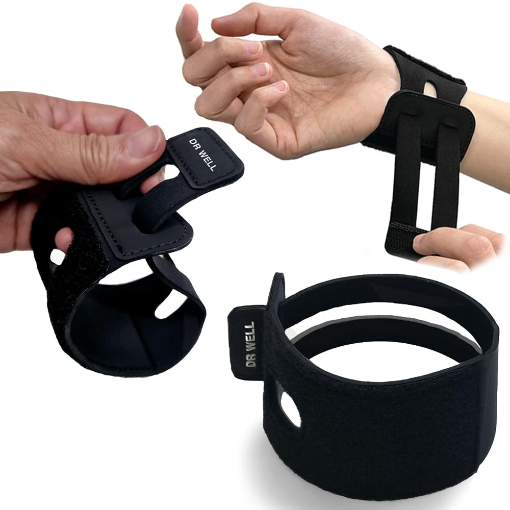 Übungs-Handgelenkbandagen – schlank, leicht und atmungsaktiv, geeignet für Fitnessstudio, Fitness und verschiedene tägliche Aktivitäten. Hergestellt in Korea (2 Stück)