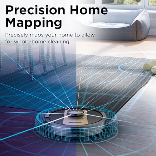 Shark Matrix Robot Vacuum & Mop, Black/Gold, RV2410WD - image 7