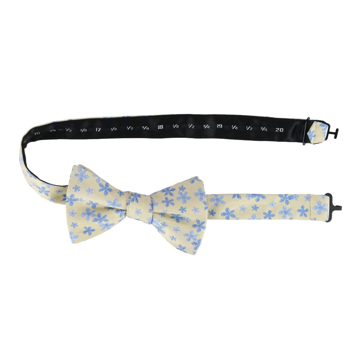 Trafalgar Weldon - Papillon da uomo in seta, motivo floreale