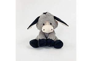 Injoy Group: 9” Donkey Stuffed Animal for Newborns, Boys, and Girls