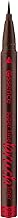 essence fine brush liner waterproof, eyeliner, no. 02, brown, long-lasting, quick-drying, instant result, vegan, waterproof, no microplastic particles, no perfume, pack of 1 (0.7 g)