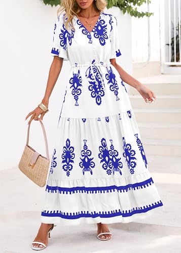 55% Off Lazysmile Boho Maxi Dress with Code 55KWDMLY - Image 5