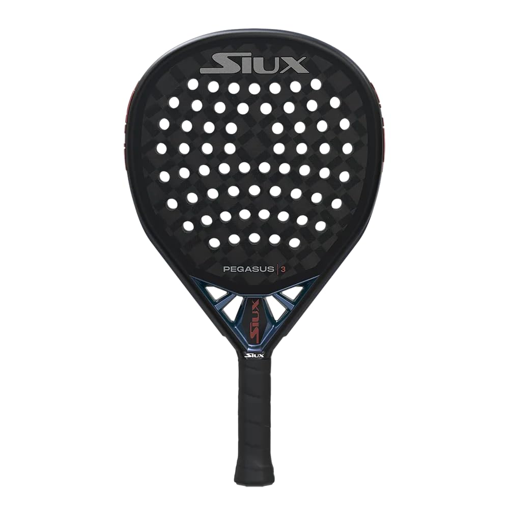 SIUX - Pegasus 3: Pala de pádel para Jugadores avanzados - Pala de pádel de Control y Potencia - Equilibrio y precisión - Alta Resistencia - Colección 2025