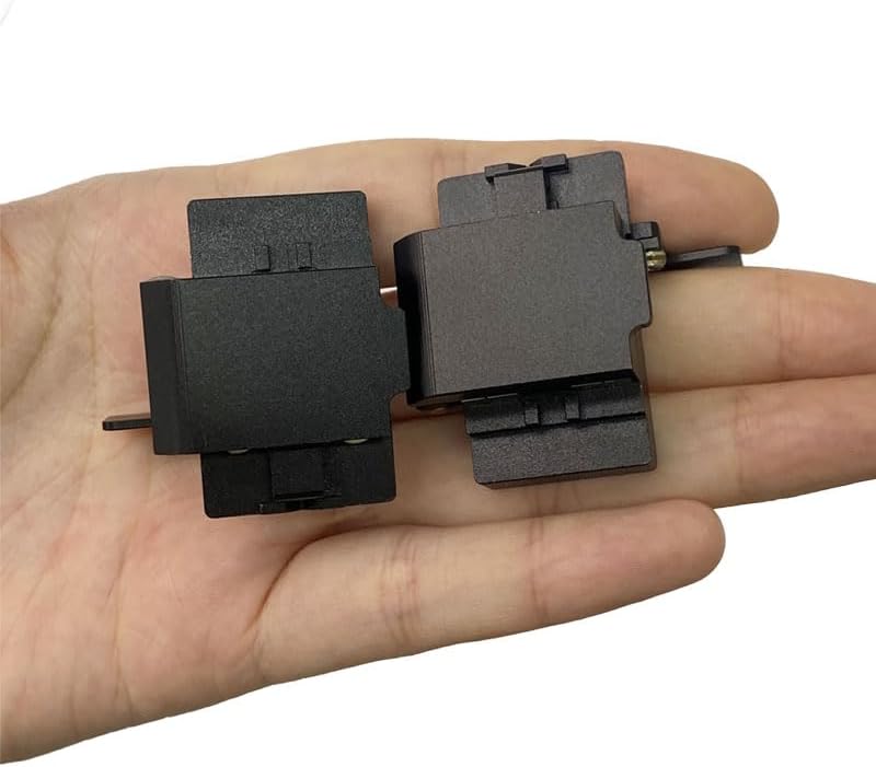 FSM-50s FSM-17S Leather Wire Clamp Multi-Function Pressure Plate Fiber Fusion Splicer Fixture 3 in 1 Holder(1 Pair)