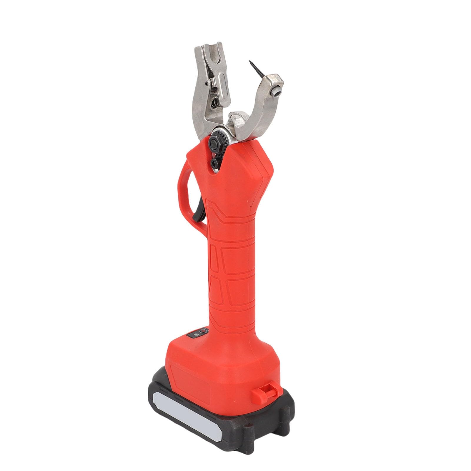 LiebeWH Tenazas para Aretes Eléctricos, Herramienta de Marcado con Rebote Automático, ABS y Aguja de Acero Inoxidable para Ganado, Cerdos, Ovejas (Enchufe de la UE)