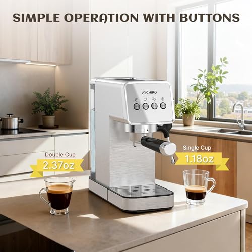 Professional Espresso Machine with Milk Frother