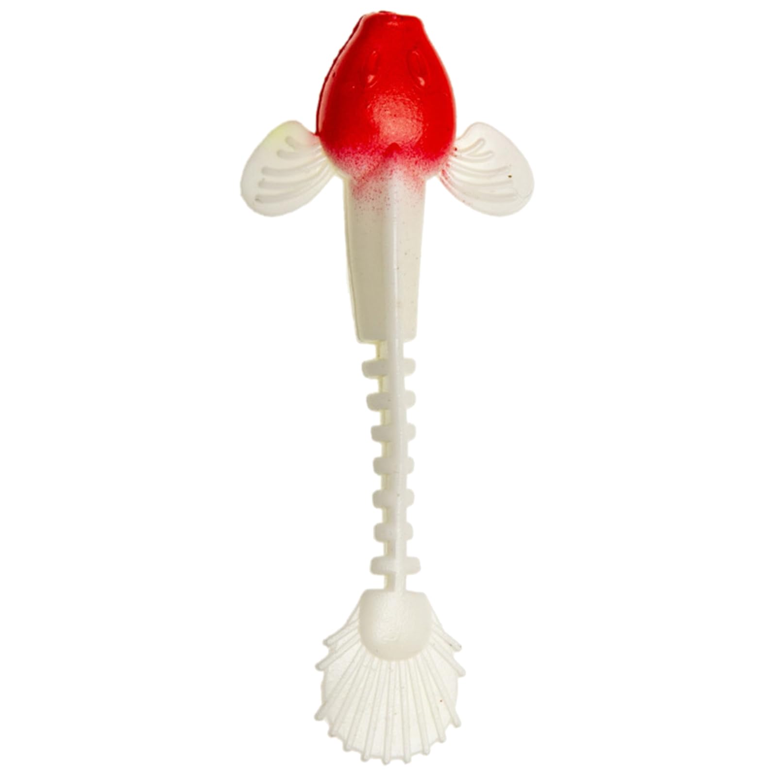 Appâts de pêche, 6 pièces Simulation Loach appâts Souples leurres de Natation Souples leurres à coulage Lent leurres de pêche Loach Souple appâts de pêche Souples(Red Head White)