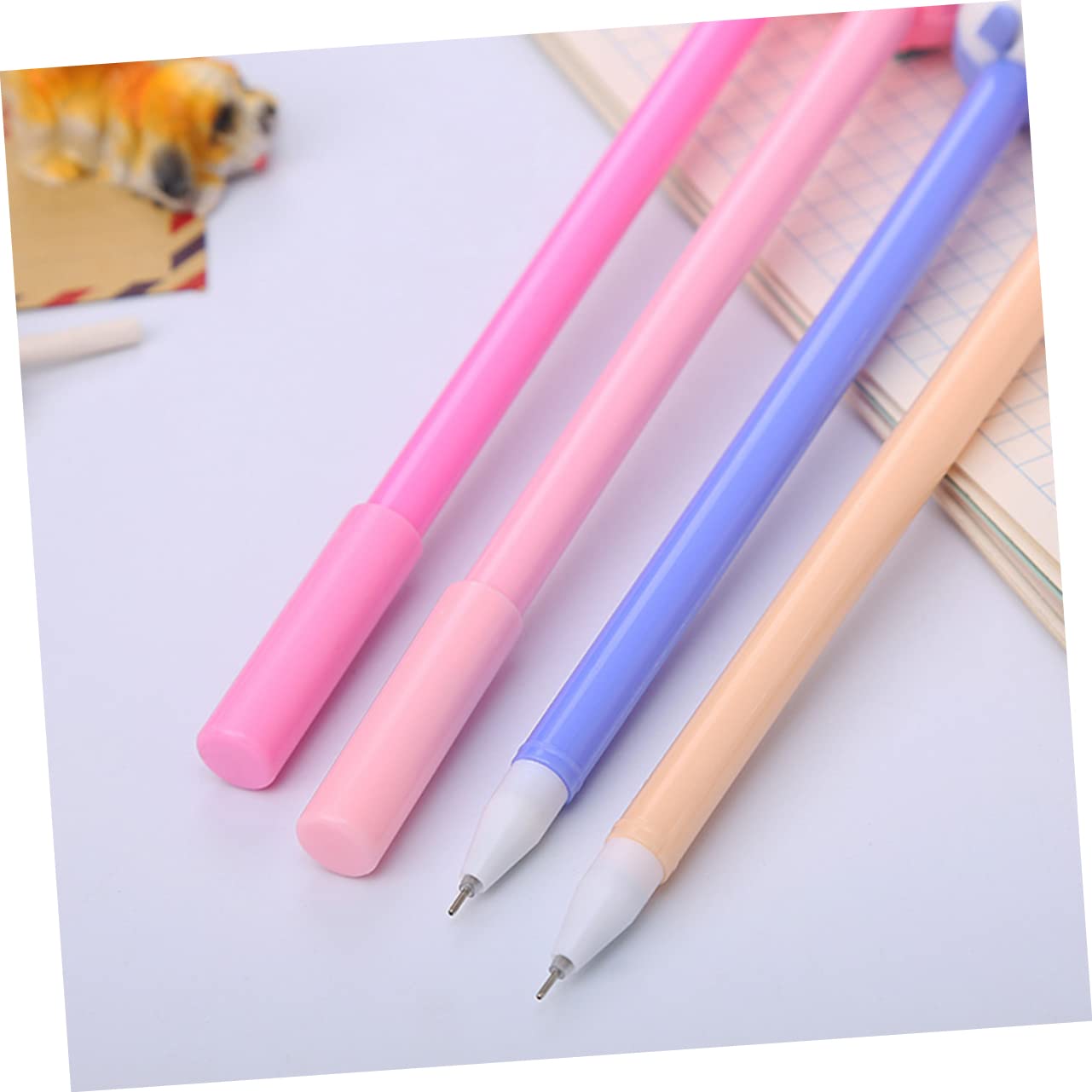 SHINEOFI 36pezzi Penne Neutre Con Design Di Criceto Penne Coloratper Scuola e Ufficio Creativo Per Studenti Per Insegnanti e Segretarie