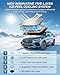 Windshield Sun Shade for Mitsubishi Outlander Front Window Shades Cover for 2011-2024 2025 2026 Outlander Windshield Sun Visor Protector Car Accessories