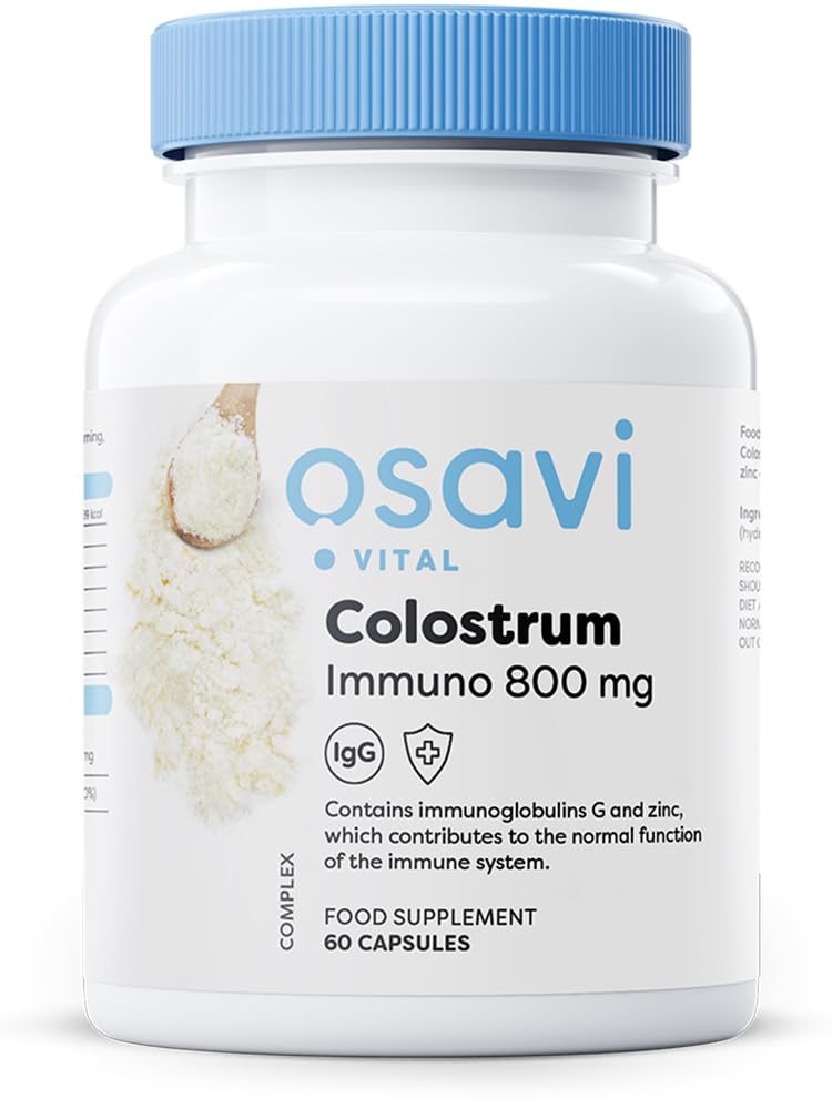 OSAVI Colostrum Immuno, 800mg - 60 caps