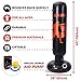 Gads Punching Bag for Kids | Premium Inflatable Bag for Immediate Bounce-Back | 62 inches Free Standing Bag for Boxing, Kickboxing, Karate & Stress Relief