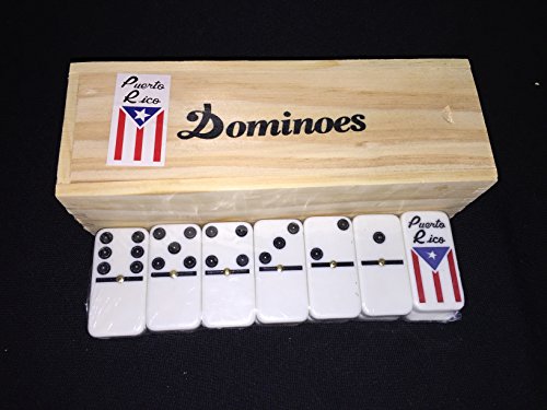 Puerto Rico Domino Set - Flag