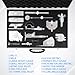 CZMOONSEE 13 Piece Combination Welding Measurement Toolbox Set Stainless Steel Weld Inspection Tool, Welding Weld Inspection Ruler, Corner Weld Gauge