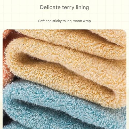 Baby Cartoon Plush Cotton Toddler Shoes, 2025 Upgraded Baby Sock Shoes, Baby Boys Girls Cartoon Plush Warm Cotton Shoes 6