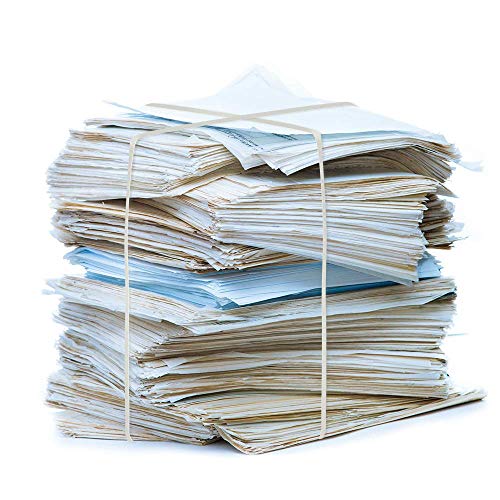 Amuu Large Rubber Bands White 50 Pieces Amuu Trash Can Band Set Elastic Bands For Office Supply Trash Can File Folders Cat Litter Box Size 8 Inches 50 Pack Rubbers Bands Large #TOP4