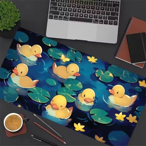 Alfombrilla ratón XXL con precisión mejorada y base antideslizante para escritorio de 60x40 cm
