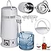 VEVOR Distillatore D’Acqua Purificatore Acqua 4L Acqua Distillazione 750W Depuratore Filtri Distiller Acqua Pura Water Distiller Contenitore Interno in Acciaio Inox (Temperatura Regolabile)