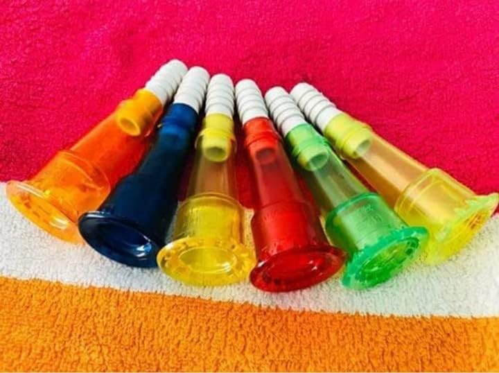 Image of Water Tap Hose 1 inch Connector | Rubber Pipe Jointer | Pipe Nozzle Chilam 1 inch for washroom, kitchen,home, garden use - Set of 2