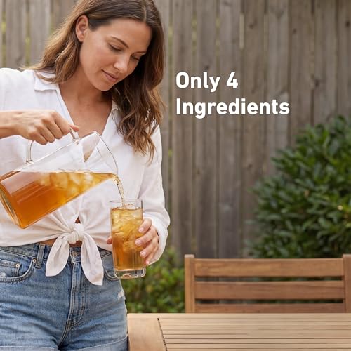 Image of Isopure Clear Whey Isolate Protein Powder, Lactose Free, Gluten Free, Naturally Flavored, Raspberry Island Tea, 20g Protein Per Serving, 14.1 Oz, 16 Servings