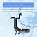 Risidamoy Charging Port Replacement Dock Connector Repair Headphone Jack for iPhone 14 Pro Max Fix USB Charge Flex Cable Microphone Antenna Assembly for A2651, A2893, A2894, A2895, A2896