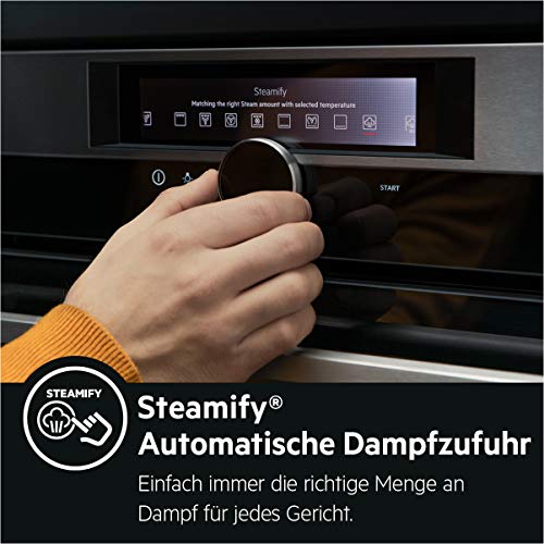AEG BSE998230M Einbaubackofen / SteamPro - Multidampfgarer + SousVide / WiFi / Steamify Dampfautomatik / Sprachsteuerung… – Bild 5