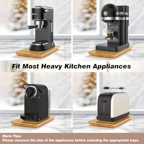 1. Appliance Sliders for Kitchen Appliances 2. 360° Rotation Appliance