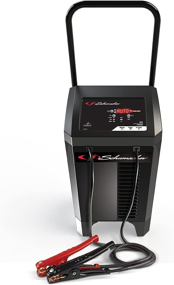 Uр Tо 40% оƒƒ Schumacher SC1353 Battery Charger with Engine Starter, Boost, and Maintainer - 200 Amp/40 Amp, 12V - for Cars, Trucks, SUVs, RV Batteries