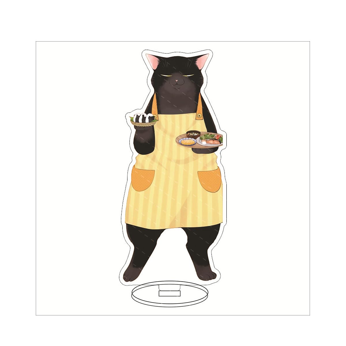 Amazon | デキる猫は今日も憂鬱 アクリルスタンド 福澤幸来 諭吉 台座