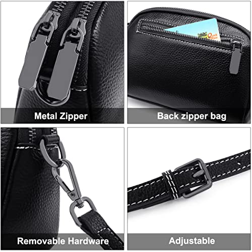 REETEE Borsa Donna Tracolla Vera Pelle Borsetta