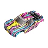 Krixis Body shell For MJX Hyper Go H15H H16E 16207 16208 16209 16210 1/16 Brushless R/C Truck spare parts - (Color: Yellow)