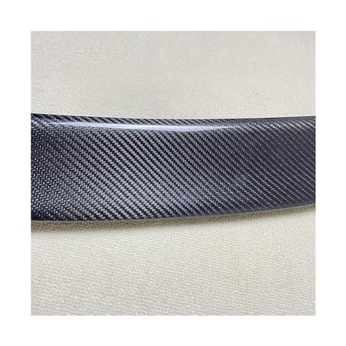 と互換性がある ポルシェ カイエン 958 2011 2012 2013 2014 カーボンファイバー素材リアトランクルーフスポイラーウィングに適合(Carbon Fiber Look)