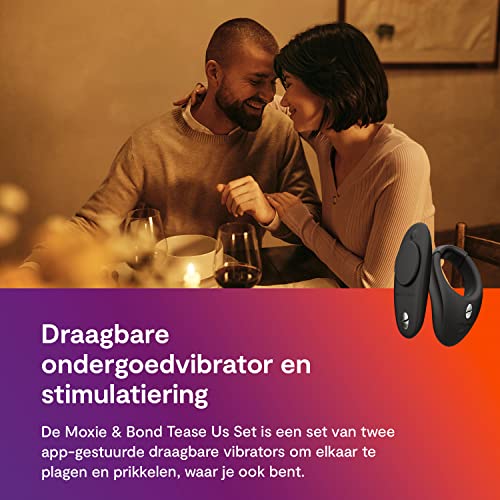 We-Vibe Tease Us Bond + Moxie Black - Afbeelding 3