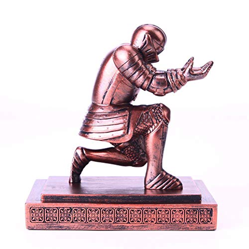Cyxstar Resin Soldier Executive Pen Holder Desk Organizer Cool Pen Stand Home Decor Resin Pencil Holder With A Pen For Men As Gift (Copper) #TOP3