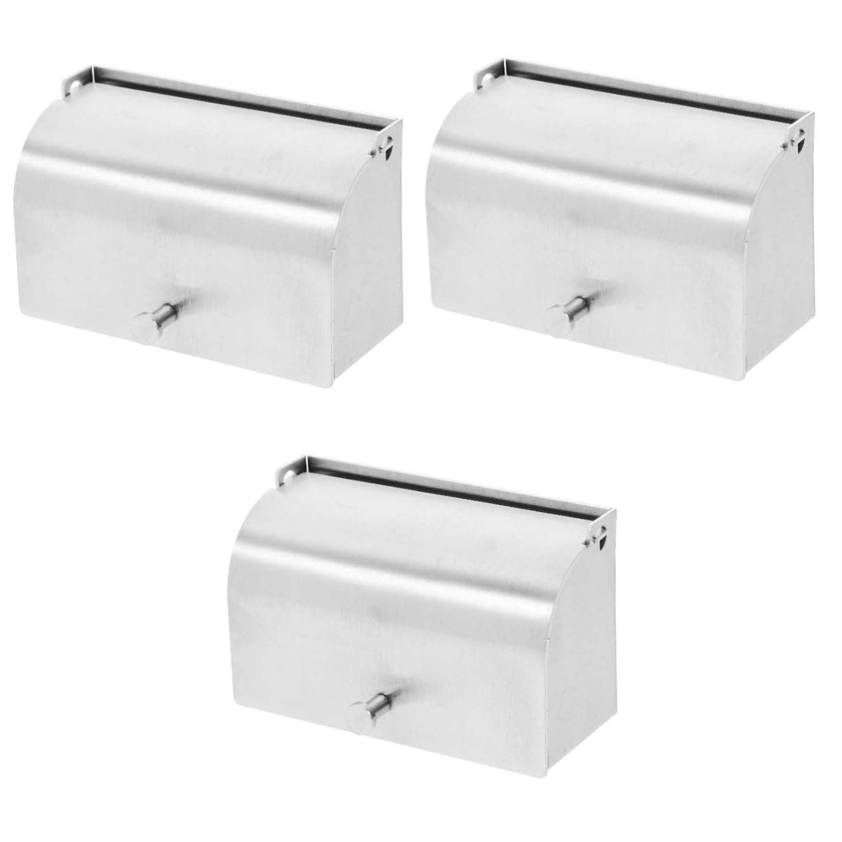 PRETYZOOM Set Di 3 Porta Spazzolini Da Denti Organizer Da Parete Per Bagno Facile Da Installare Elegante E Funzionale