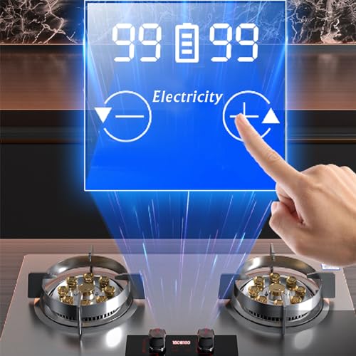 Estufa a gas 2 puestos empotrable 110V miniatura 2