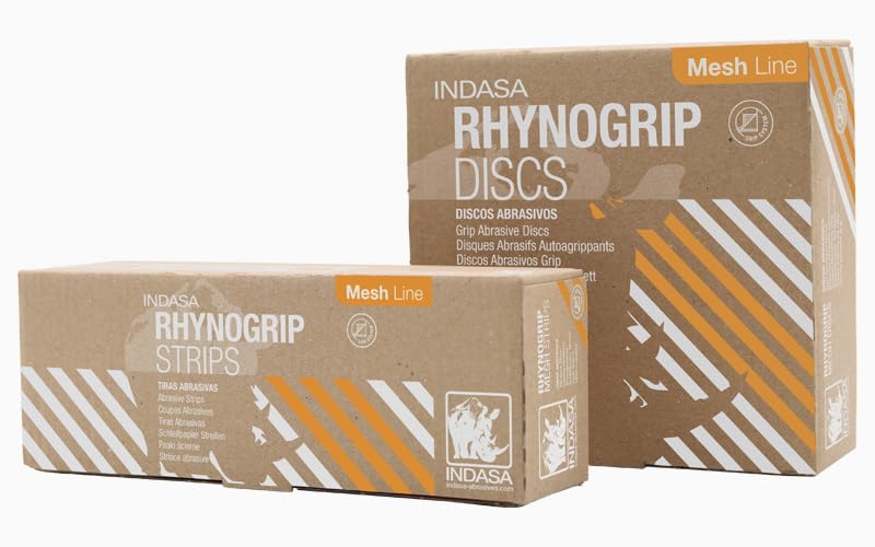Indasa Rhynogrip Mesh Line Discs - 150mm - 50 Pack - P120 - Image 4
