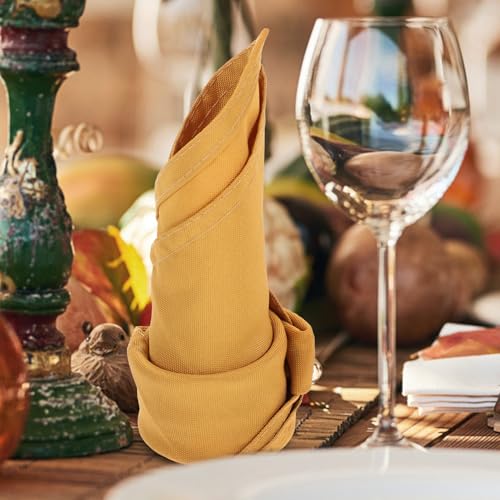 Serviettes de table en polyester de qualité restaurant pour réception - 6