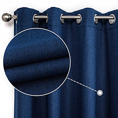CUCRAF Full Blackout Curtains for Bedroom,100% Room Darkening...