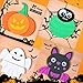 4 Pack Halloween Wooden Puzzles for Kids Toddlers Jigsaw Puzzles Halloween Toys for Halloween Party Favors Treat Bag Prizes