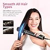 Atopskins 6 in 1 Blow Dryer Brush Set & Hot Air Styler, Negative Ionic Hair Dryer Brush Hair Styling Tools for Fast Drying Straightening Curling Voluming, Ideal Gifting for Women (Black) #5