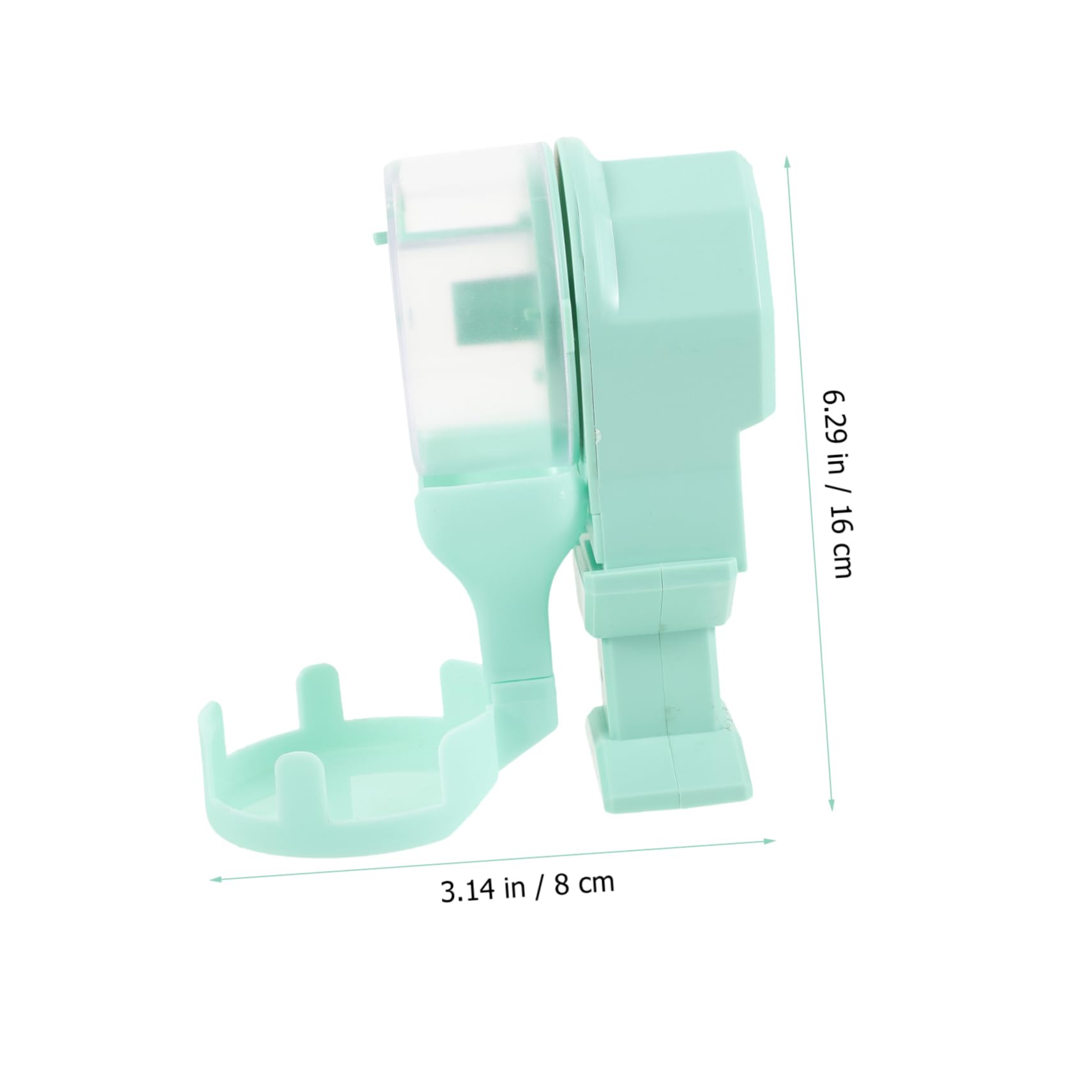 WOONEKY Plastico Mangiatoia 100ml Automatica Rettili e Tartarughe