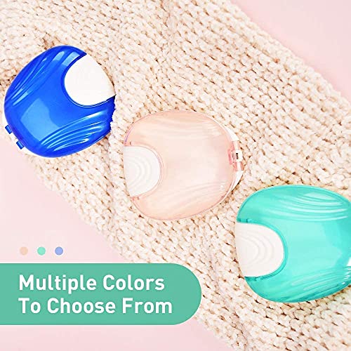 Y-Kelin Press-To-Open Retainer Case Retainer Container Partial Denture Box (Pink) #TOP5