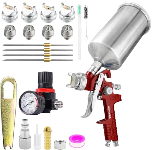 BENTOHKLE HVLP Gravity Feed Spray Gun