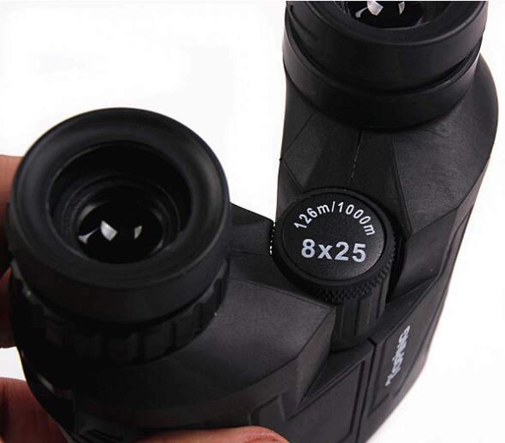 Telescopio/prismáticos compactos 8X25, Paul Prism XMC Prisma BAK4 Multicapa Telescopio Pulido figurado a Mano para observación de Aves, Caza/Código de Producto: WXJ-735